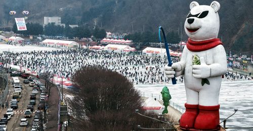 18일 화천산천어축제장 전경[화천군 제공.재판매 및 DB 금지]