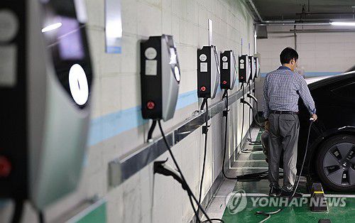 전기차 충전시설[연합뉴스 자료사진]
