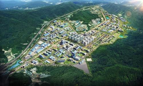 부론산단과 인근 부지 개발 조감도[원주시 제공.재판매 및 DB 금지]