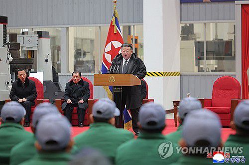 북한, 룡성기계련합기업소 1단계 개건현대화대상 준공식 진행(평양 조선중앙통신=연합뉴스) 북한의 룡성기계연합기업소 1단계 개건현대화대상 준공식이 김정은 북한 국무위원장이 참석한 가운데 지난 19일 진행됐다고 조선중앙통신이 20일 보도했다.2026.1.20      [국내에서만 사용가능. 재배포 금지. For Use Only in the Republic of Korea. No Redistribution] nkphoto@yna.co.kr