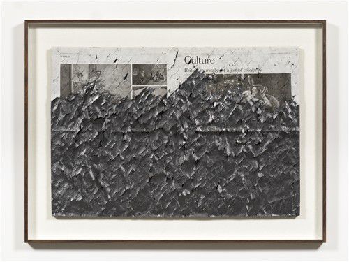 최병소 '신문지우기 연작' [페로탕 제공. 재판매 및 DB 금지]