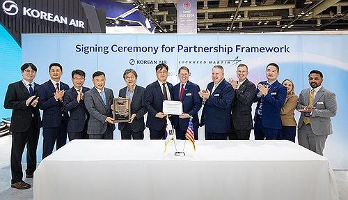 록히드마틴과 협력중인 대한항공 [연합뉴스 자료사진]