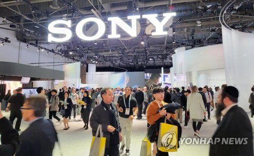 CES 2024 소니 전시장(라스베이거스=연합뉴스) 장하나 기자 = 9일(현지시간) 미국 라스베이거스에서 열린 세계 최대 가전·IT 전시회 'CES 2024'에 마련된 소니 전시장 전경. 2024.1.10 hanajjang@yna.co.kr