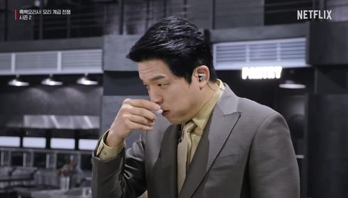 '흑백요리사2'에서 심사하는 안성재 셰프[유튜브 채널 'Netflix Korea 넷플릭스 코리아' 캡처. 재판매 및 DB 금지]