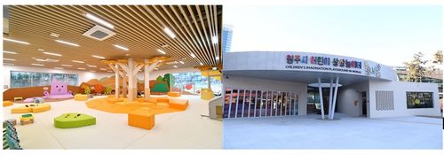 상상놀이터 놀비숲 내·외부 전경[원주시 제공.재판매 및 DB 금지]