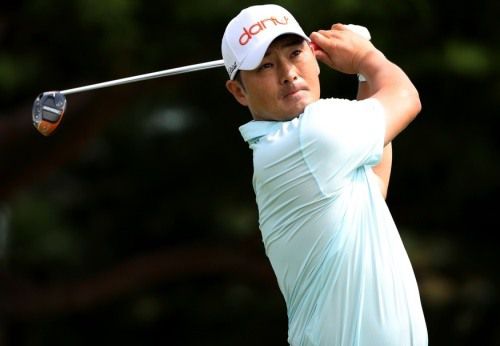 김병준 1번홀 티샷.