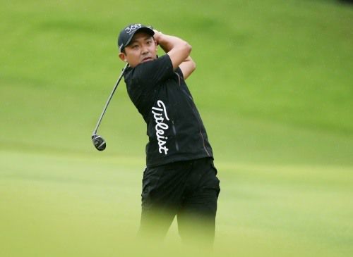 공동 선두로 최종라운드를 맞는 박준원. [사진=KPGA]