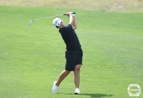 드라이버 비거리 투어 5위에 오른 백경림. [사진=KLPGA]