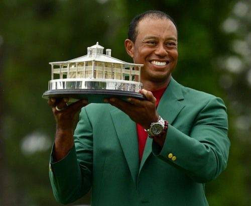 타이거 우즈가 2019년에 마스터스에서 5승을 거두면서 이 대회 통산 상금왕에 올랐다.