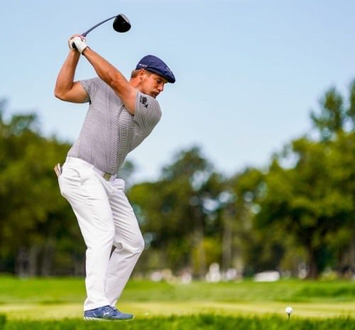 20년 US오픈에서 우승할 때의 디섐보. [사진=USGA]