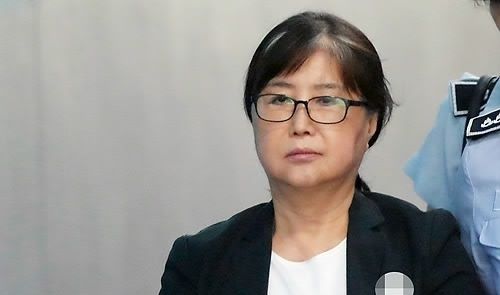 최서원(개명 전 최순실) 씨. [연합]