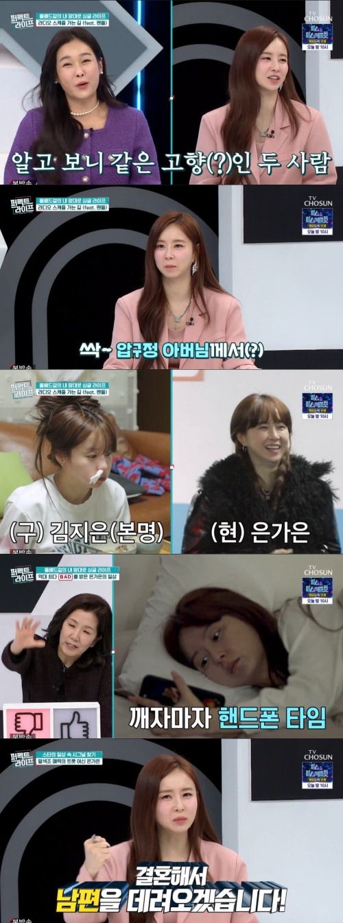 TV조선 '퍼펙트 라이프' 방송화면 캡처