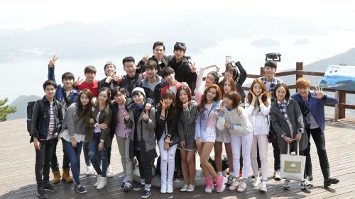 드라마에서 연출된 수학여행 단체사진 [KBS 후아유-학교2015]