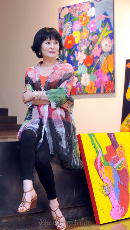 1세대 패션모델 겸 화가 이희재. 2010년 6월 14일. [사진=안훈 기자/rosedale@]