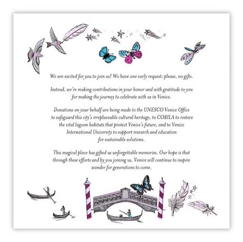 제프 베이조스 결혼식 초대장 [미 온라인 커뮤니티 ‘레딧’ 캡처]