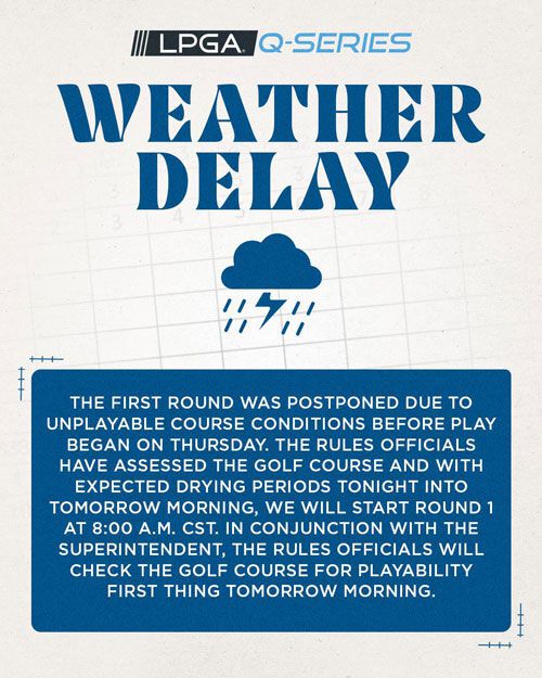 대회 연기 알리는 LPGA (사진=LPGA 투어 소셜 미디어 캡처, 연합뉴스)