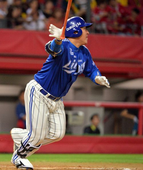 삼성 시절 최형우. [사진 = 삼성]