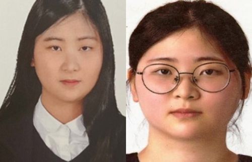 정유정의 졸업 사진(좌)과 신상공개 사진. MBN 보도화면 캡처·부산경찰청 제공