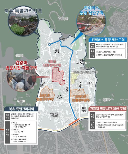 북촌 특별관리지역. 연합뉴스