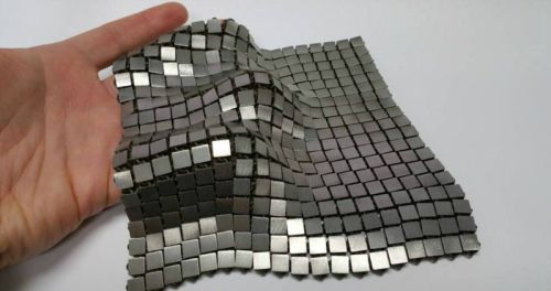 미국항공우주국의 4D 프린팅 ‘스페이스 패브릭’. 출처=테클리(Techly)