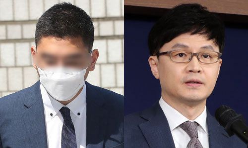 이동재 전 채널A 기자(왼쪽)와 한동훈 검사장.