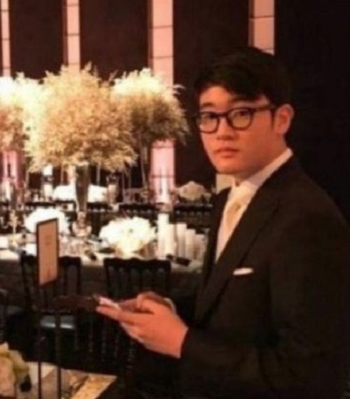 정 부회장의 아들 이지호 군. 사진=온라인 커뮤니티