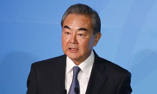 왕이 중국 국무위원 겸 외교부장. 연합뉴스