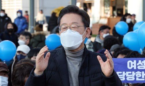 이재명 더불어민주당 대선 후보. 연합뉴스