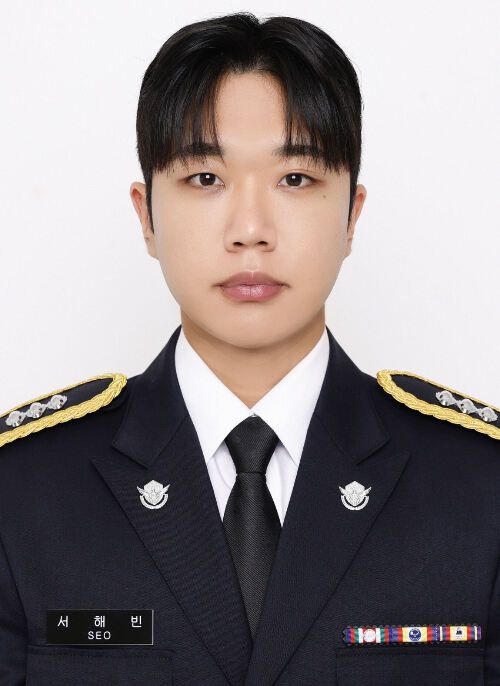 군산해양경찰서 새만금파출소 소속 서해빈 경장.