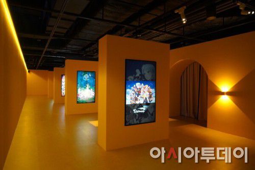 게임아트전 '넥스테이지'. /김동욱 기자