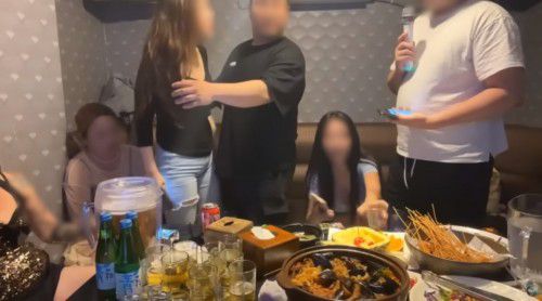 술자리에서 다툼 벌인 임블리와 BJ들