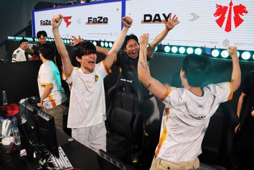 PGC 2023 우승 팀 '다나와' /크래프톤