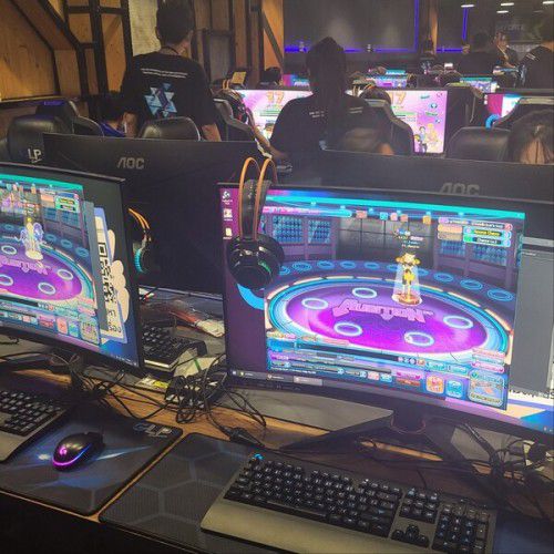 태국 PC방에서 열린 '2023 클럽 오디션 태국 챔피언십' /사진=유성혁 기자