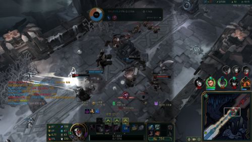 뱅가드 도입 이후 사망하면 화면에 검은 줄이 생긴다. /인게임 캡처