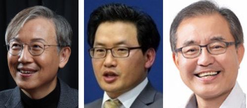 조국당 추천 (왼쪽부터)한동수, 심재철, 이명현.