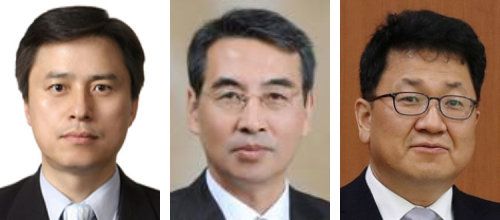 민주당 추천 (왼쪽부터)조은석, 민중기, 이윤제.