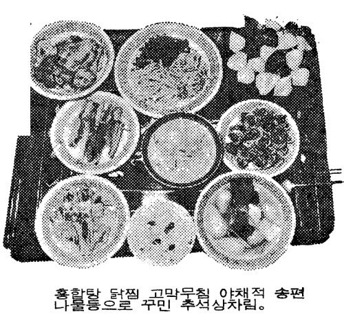 1978년의 송편. 동아일보DB.
