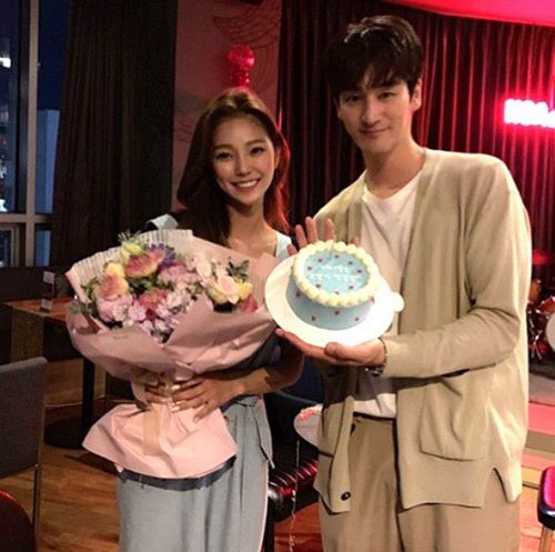 모델 이채은(왼쪽)과 배우 오창석. 제공 | 이채은 채널