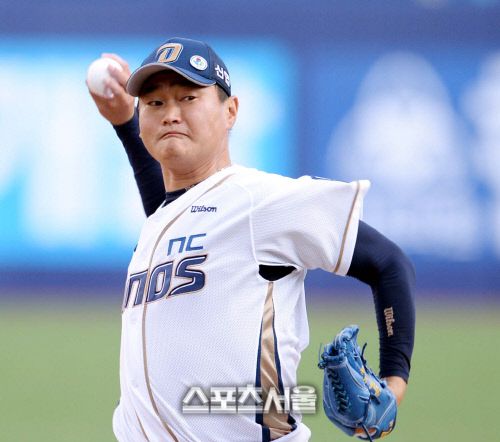 선수 시절 박명환 코치의 모습. 사진 | 스포츠서울 DB