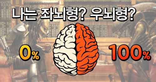 나는 좌뇌형? 우뇌형?