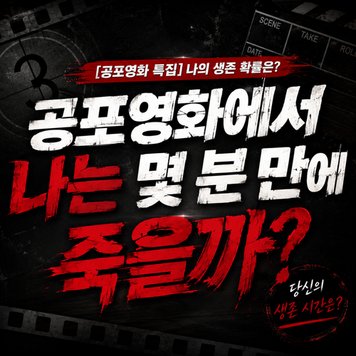 공포영화에서 나는 몇 분 만에 죽을까?