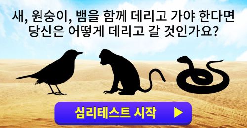 [심리테스트] 사막을 지나가는 당신은 어떤모습?