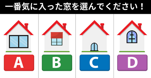 [性格テスト] 一番気に入った窓は？