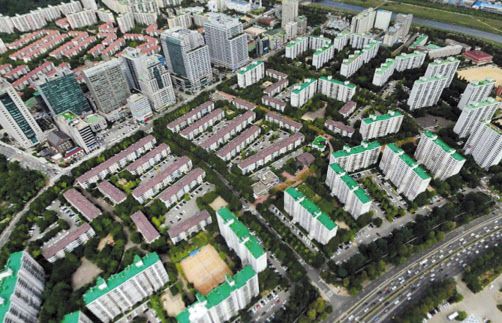 서울 양천구 목동신시가지아파트 일대의 모습. [헤럴드경제]