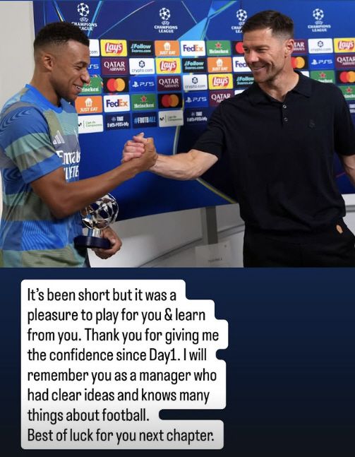 사진=킬리안 음바페 SNS 캡처