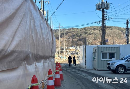 1월 21일 서울 노원구 백사마을 재개발 현장에 철거가 한창인 모습이다. [사진=김민지 기자]