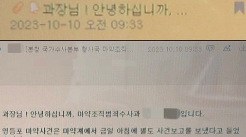 백해룡 경정(전 영등포서 형사과장)이 20일 오전 서울 여의도 국회 행정안전위원회에서 열린 마약수사 외압 의혹 관련 청문회에서 의원 질의에 답하고 있다. 전민규 기자. 2024.08.20.