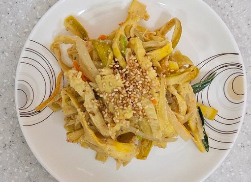 죽순으로 만든 반찬. [사진=Life Recipe Tips]