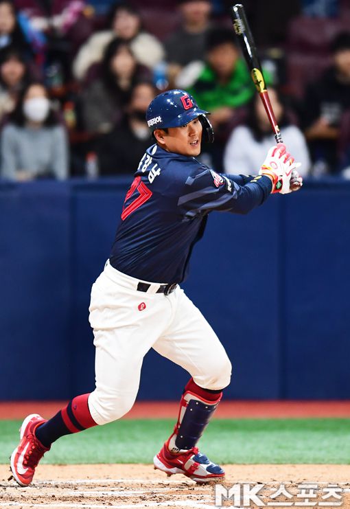 유강남은 3일 부산 NC전에서 좋은 타격감을 과시했다. 사진=김재현 기자