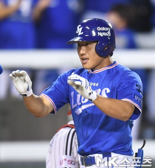 삼성 이성규는 5일 대전 한화전에서 홈런포를 가동했다. 사진=김재현 기자
